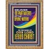 BE PARTAKERS OF THE DIVINE NATURE IN THE NAME OF OUR LORD JESUS CHRIST  Contemporary Christian Wall Art  GWMS12236  "28x34"