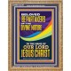 BE PARTAKERS OF THE DIVINE NATURE IN THE NAME OF OUR LORD JESUS CHRIST  Contemporary Christian Wall Art  GWMS12236  