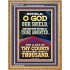 LOOK UPON THE FACE OF THINE ANOINTED O GOD  Contemporary Christian Wall Art  GWMS12242  "28x34"