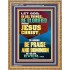ALL THINGS BE GLORIFIED THROUGH JESUS CHRIST  Contemporary Christian Wall Art Portrait  GWMS12258  "28x34"