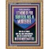 LET NONE OF YOU SUFFER AS A MURDERER  Encouraging Bible Verses Portrait  GWMS12261  "28x34"