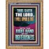 I WILL UPHOLD THEE WITH THE RIGHT HAND OF MY RIGHTEOUSNESS  Christian Quote Portrait  GWMS12267  "28x34"