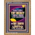 ABBA FATHER THY MERCY IS GREAT ABOVE THE HEAVENS  Scripture Art  GWMS12272  "28x34"