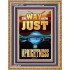 THE WAY OF THE JUST IS UPRIGHTNESS  Scriptural Décor  GWMS12288  "28x34"