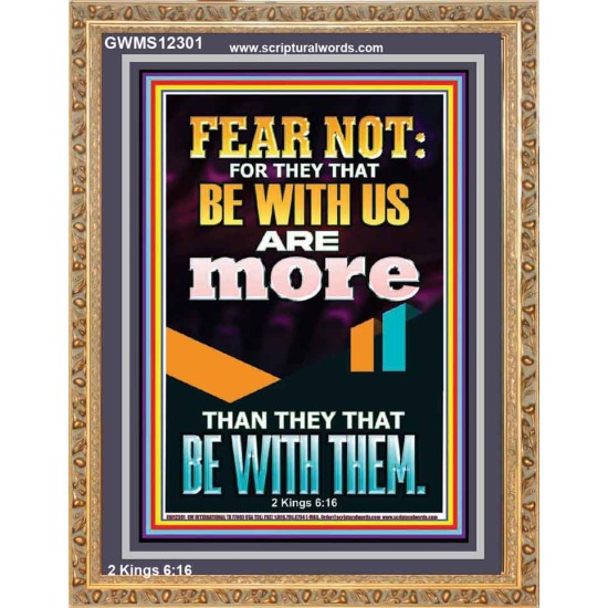 THEY THAT BE WITH US ARE MORE THAN THEM  Modern Wall Art  GWMS12301  