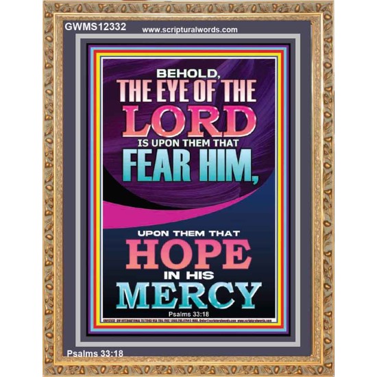 THEY THAT HOPE IN HIS MERCY  Unique Scriptural ArtWork  GWMS12332  