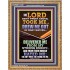 THE LORD DREW ME OUT OF MANY WATERS  New Wall Décor  GWMS12346  "28x34"