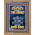 WHO IS THE ROCK SAVE OUR GOD  Art & Décor Portrait  GWMS12348  "28x34"