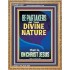 BE PARTAKERS OF THE DIVINE NATURE THAT IS ON CHRIST JESUS  Church Picture  GWMS12422  "28x34"