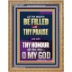 LET MY MOUTH BE FILLED WITH THY PRAISE O MY GOD  Righteous Living Christian Portrait  GWMS12647  