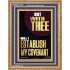 WITH THEE WILL I ESTABLISH MY COVENANT  Scriptures Wall Art  GWMS13001  "28x34"