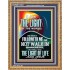 HAVE THE LIGHT OF LIFE  Scriptural Décor  GWMS13004  "28x34"