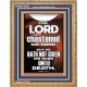 THE LORD HAS NOT GIVEN ME OVER UNTO DEATH  Contemporary Christian Wall Art  GWMS13045  