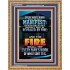 FIRE SHALL TRY EVERY MAN'S WORK  Ultimate Inspirational Wall Art Portrait  GWMS9990  "28x34"