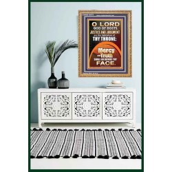 JUSTICE AND JUDGEMENT THE HABITATION OF YOUR THRONE O LORD  New Wall Décor  GWMS10079  "28x34"