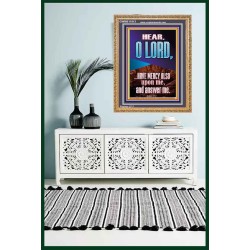 BECAUSE OF YOUR GREAT MERCIES PLEASE ANSWER US O LORD  Art & Wall Décor  GWMS11813  "28x34"