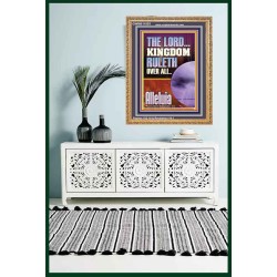 THE LORD KINGDOM RULETH OVER ALL  New Wall Décor  GWMS11853  "28x34"