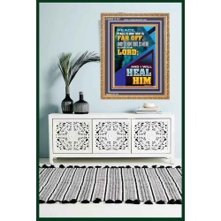 PEACE TO HIM THAT IS FAR OFF SAITH THE LORD  Bible Verses Wall Art  GWMS12181  "28x34"