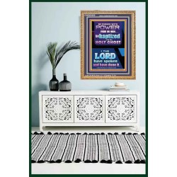 BE ENDUED WITH POWER FROM ON HIGH  Ultimate Inspirational Wall Art Picture  GWMS9999  "28x34"
