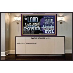 THE LORD GOD ALMIGHTY GREAT IN POWER  Sanctuary Wall Portrait  GWOVERCOMER10379  "62x44"