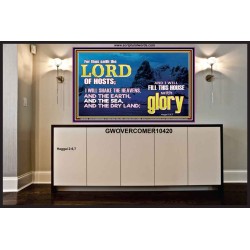 I WILL FILL THIS HOUSE WITH GLORY  Righteous Living Christian Portrait  GWOVERCOMER10420  "62x44"