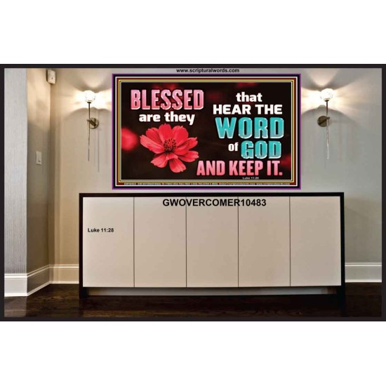 BE DOERS AND NOT HEARER OF THE WORD OF GOD  Bible Verses Wall Art  GWOVERCOMER10483  