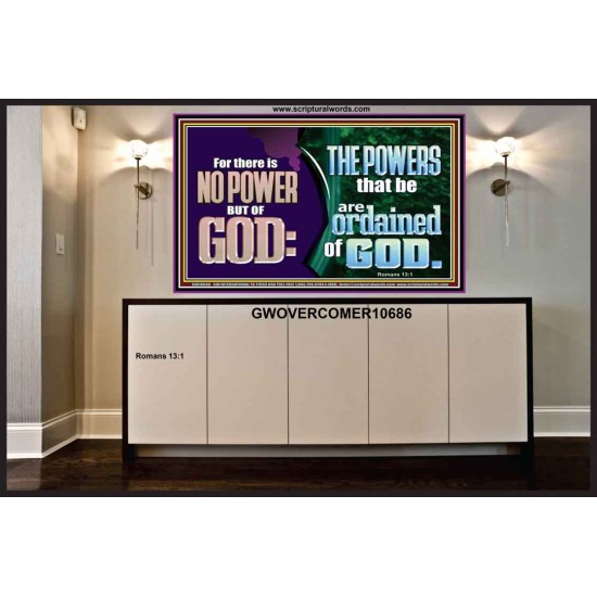 THERE IS NO POWER BUT OF GOD THE POWERS THAT BE ARE ORDAINED OF GOD  Church Portrait  GWOVERCOMER10686  