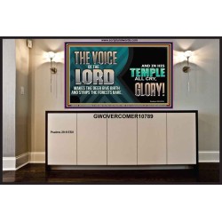 THE VOICE OF THE LORD MAKES THE DEER GIVE BIRTH  Art & Wall Décor  GWOVERCOMER10789  "62x44"