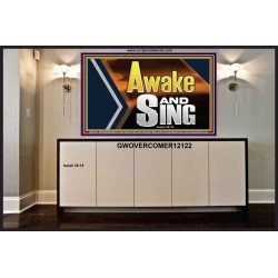 AWAKE AND SING  Affordable Wall Art  GWOVERCOMER12122  "62x44"