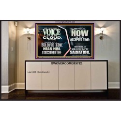 A VOICE OF OUT OF THE CLOUD  Business Motivation Décor Picture  GWOVERCOMER9792  "62x44"