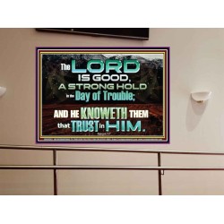 TRY HIM THE LORD IS GOOD ALL THE TIME  Ultimate Power Picture  GWOVERCOMER10383  "62x44"