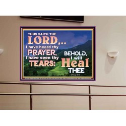I HAVE SEEN THY TEARS I WILL HEAL THEE  Christian Paintings  GWOVERCOMER10465  "62x44"