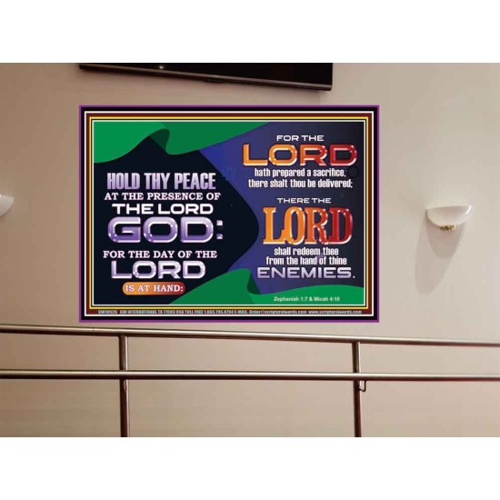 THE DAY OF THE LORD IS AT HAND  Church Picture  GWOVERCOMER10526  