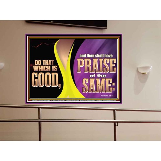 DO THAT WHICH IS GOOD AND THOU SHALT HAVE PRAISE OF THE SAME  Children Room  GWOVERCOMER10687  