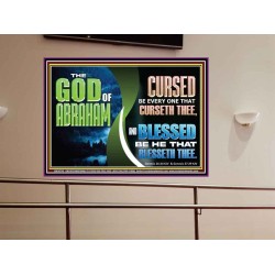 BLESSED BE HE THAT BLESSETH THEE  Religious Wall Art   GWOVERCOMER10776  "62x44"