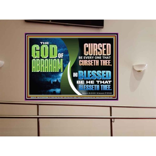 BLESSED BE HE THAT BLESSETH THEE  Religious Wall Art   GWOVERCOMER10776  