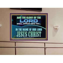 THE GLORY OF THE LORD SHALL APPEAR UNTO YOU  Church Picture  GWOVERCOMER11750  "62x44"