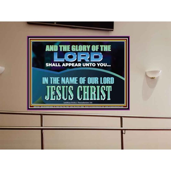 THE GLORY OF THE LORD SHALL APPEAR UNTO YOU  Church Picture  GWOVERCOMER11750  