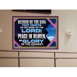 PEACE IN HEAVEN AND GLORY IN THE HIGHEST  Church Portrait  GWOVERCOMER11758  "62x44"