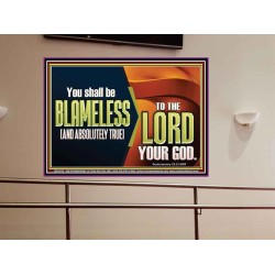 BE ABSOLUTELY TRUE TO THE LORD OUR GOD  Children Room Portrait  GWOVERCOMER11920  "62x44"