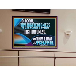 O LORD THY LAW IS THE TRUTH  Ultimate Inspirational Wall Art Picture  GWOVERCOMER12179  "62x44"