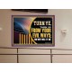 TURN FROM YOUR EVIL WAYS  Religious Wall Art   GWOVERCOMER12952  