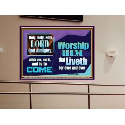 HOLY HOLY HOLY LORD GOD ALMIGHTY  Christian Paintings  GWOVERCOMER9922  "62x44"