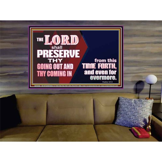 THY GOING OUT AND COMING IN IS PRESERVED  Wall Décor  GWOVERCOMER10088  