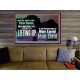 THOU SHALL SAY LIFTING UP  Ultimate Inspirational Wall Art Picture  GWOVERCOMER10353  