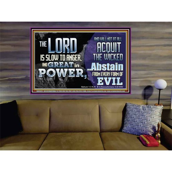 THE LORD GOD ALMIGHTY GREAT IN POWER  Sanctuary Wall Portrait  GWOVERCOMER10379  