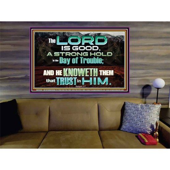 TRY HIM THE LORD IS GOOD ALL THE TIME  Ultimate Power Picture  GWOVERCOMER10383  