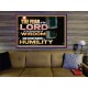 BEFORE HONOUR IS HUMILITY  Scriptural Portrait Signs  GWOVERCOMER10455  