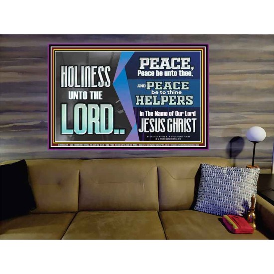 HOLINESS UNTO THE LORD  Righteous Living Christian Picture  GWOVERCOMER10524  