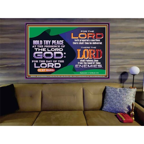 THE DAY OF THE LORD IS AT HAND  Church Picture  GWOVERCOMER10526  